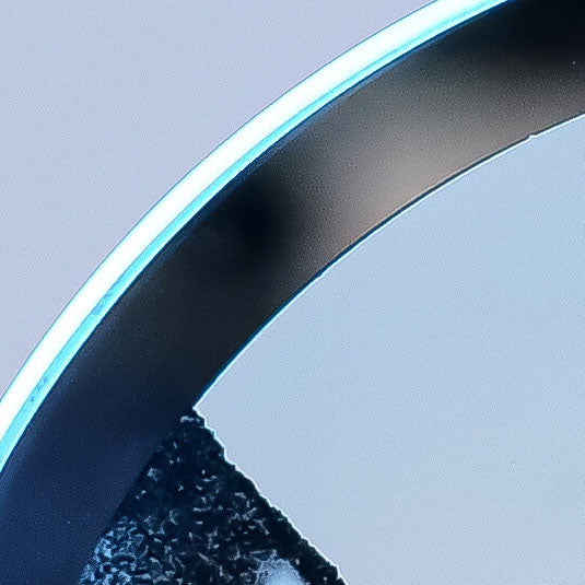 Kreatywna Okrągła Klepsydra z Piaskiem 3D LED Lampka Nocna