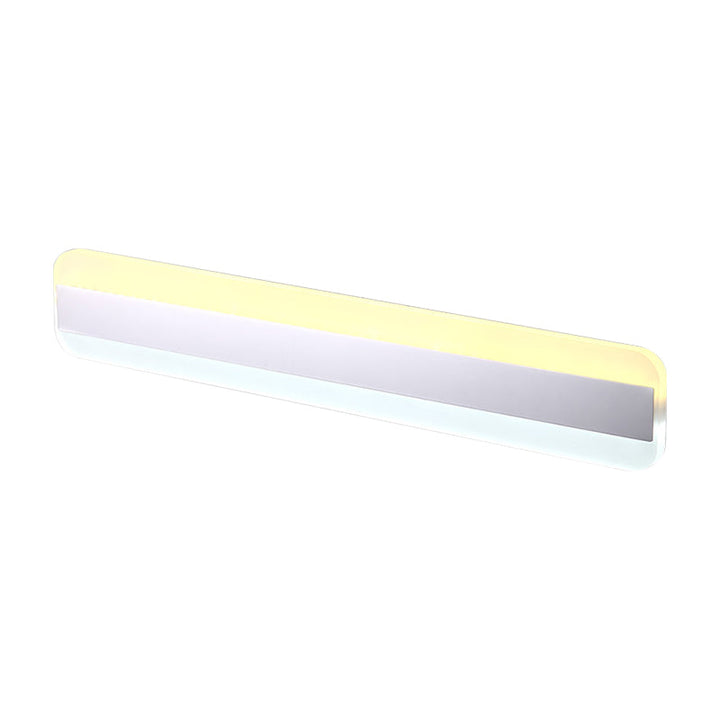 Lustro kosmetyczne o szerokości 31,5"/39"/47" nowoczesne akrylowe światło LED do łazienki nad lustrem z reflektorem