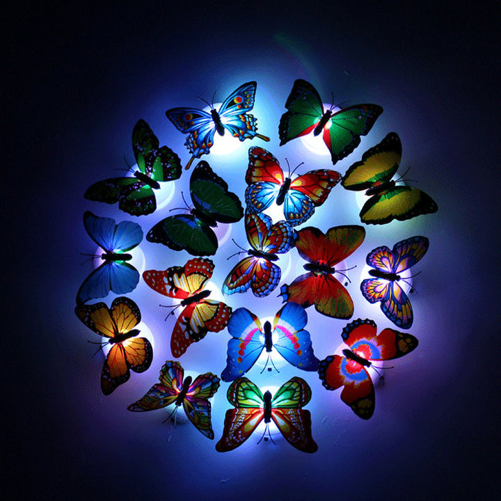3D LED Dekoracja Motyla Nocna Lampa