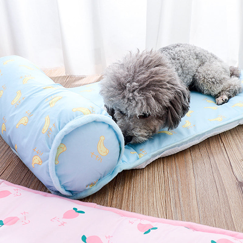 Mata chłodząca z jedwabiu lodowego dla psów i kotów🐶 |