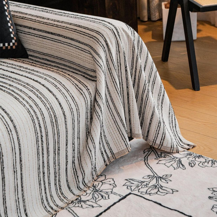 Pokrowiec na Sofę z Chenille w Regal Stripes
