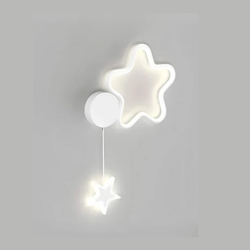 DreamLight | Magiczna Lampa Ścienna z Chmurami, Gwiazdami i Księżycem