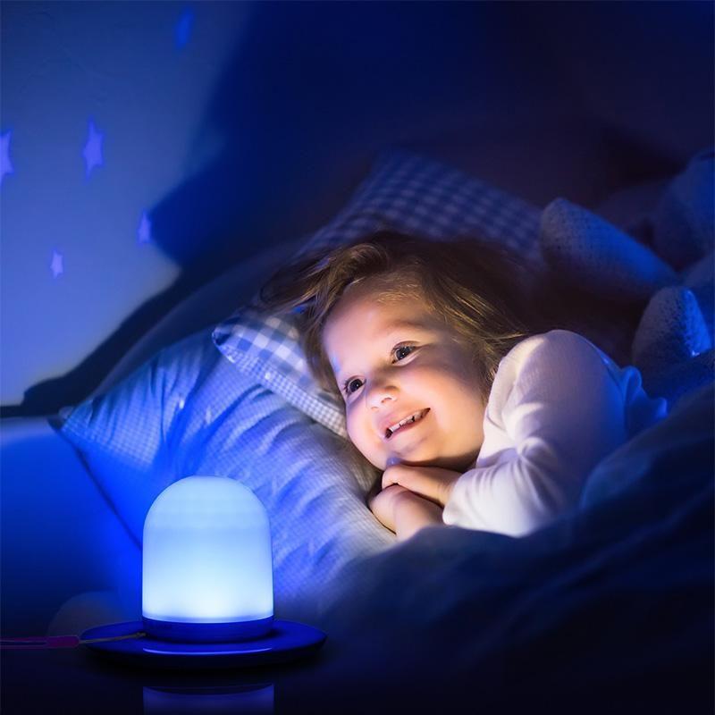 kolorowa nocna lampka