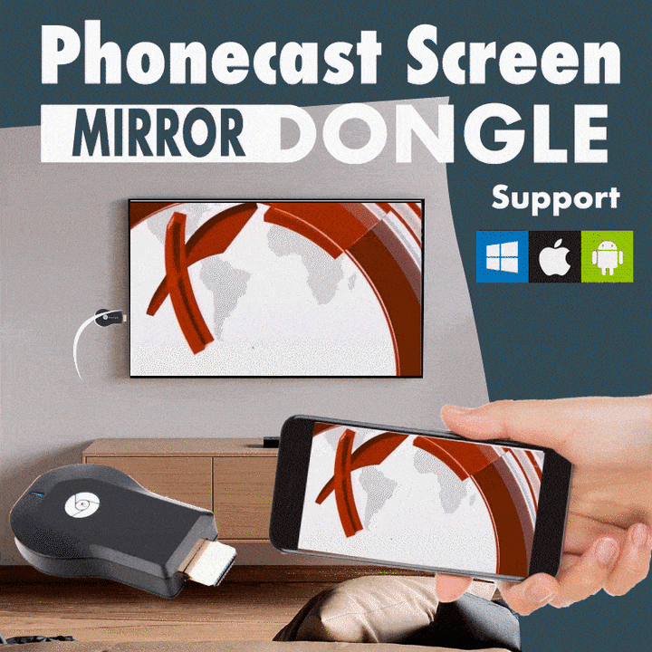 Dongle do Mirroring Ekranu Phonecast
