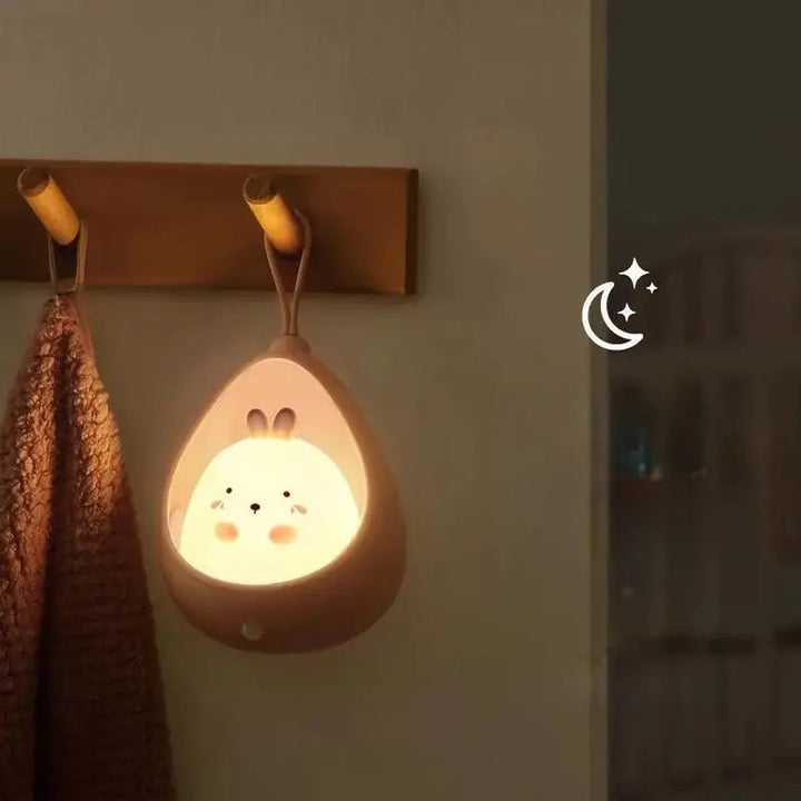 PurrLight – Urocza Lampa Nocna LED w Kształcie Zwierząt dla Dzieci