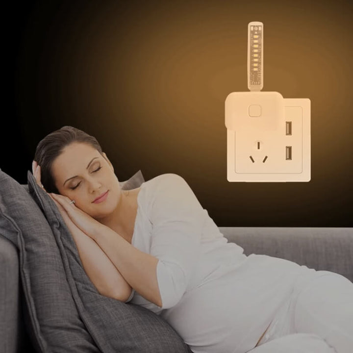 Sztuczna inteligencja Nocna Lampa Klimatyzacja Kontrola Głosu