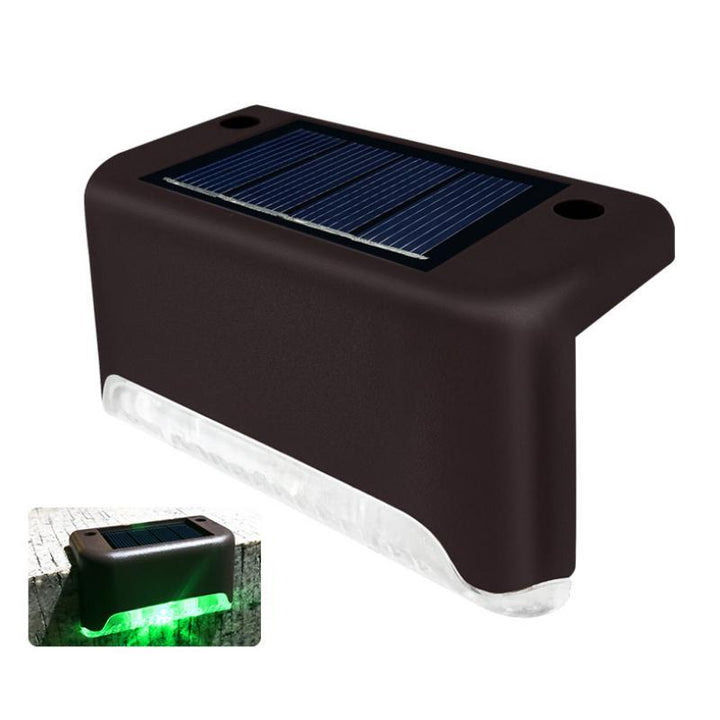 Wodoodporne Solarne Lampy Schodowe na Zewnątrz (4 sztuki)