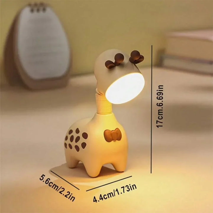 Urocza Lampa Nocna Żyrafa