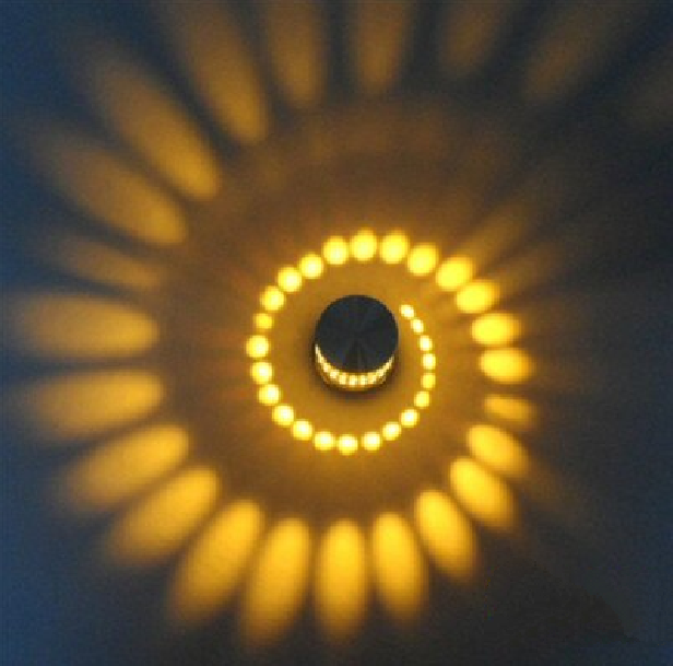 Downlight - Lampa w kształcie spirali | Oszczędność energii