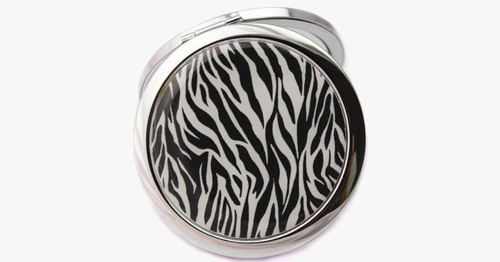 Lustro w Torbie z Safari Print