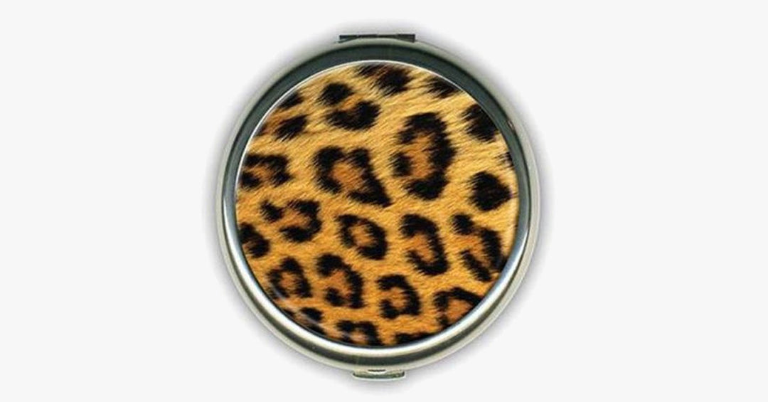 Lustro w Torbie z Safari Print