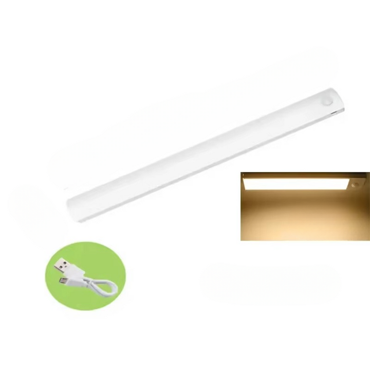 Inteligentna Lampa LED Nocna - Aktywacja Ruchem, Przyciemniana i Ładowalna