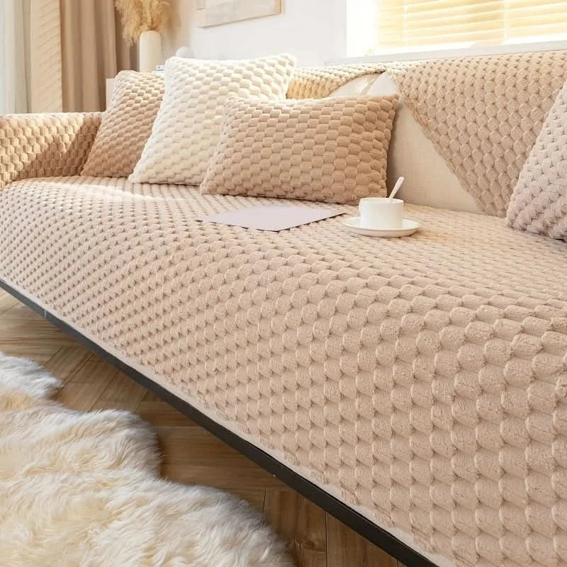 CozySlip - Ostateczny pokrowiec na sofę antypoślizgowy dla większego komfortu i stylu