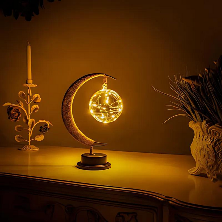 Elegancka Lampa Stołowa LED dla Magicznej Atmosfery