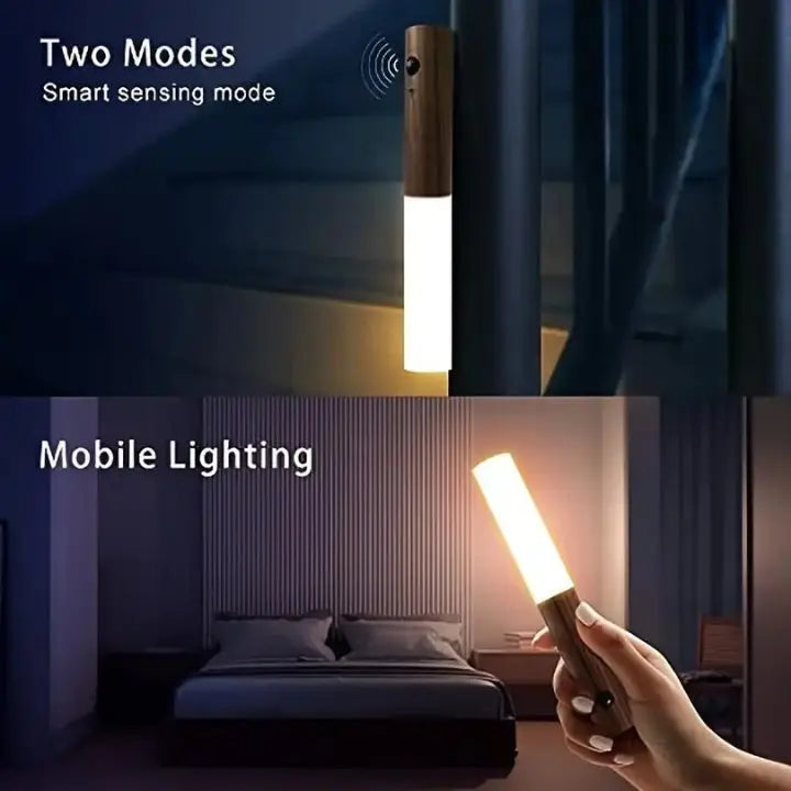 Przenośna Lampa Nocna LED z Czujnikiem Ruchu