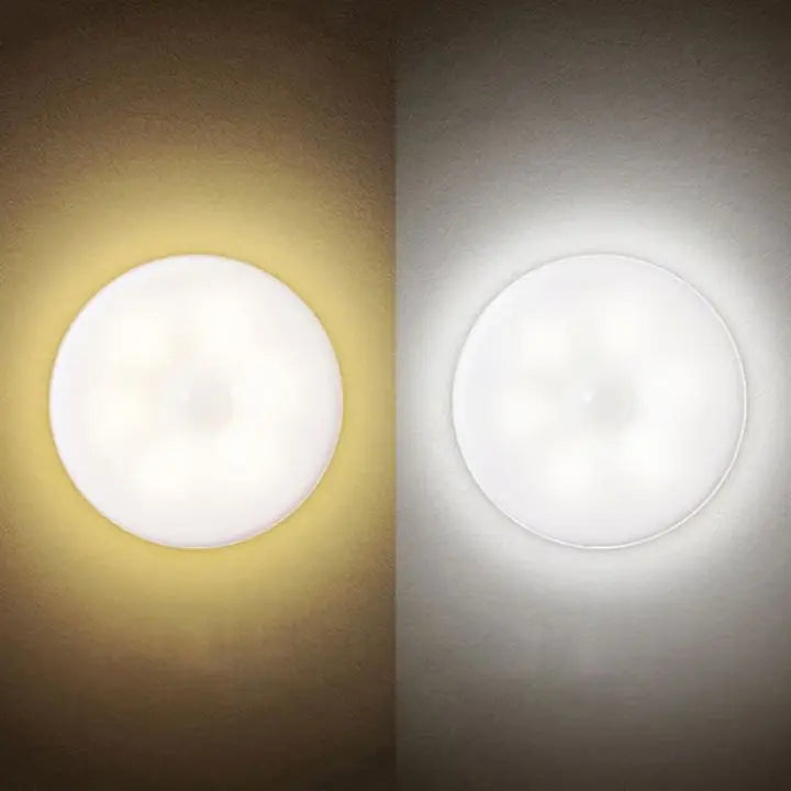 Ładowalna LED Nocna Lampa z Czujnikiem Ruchu