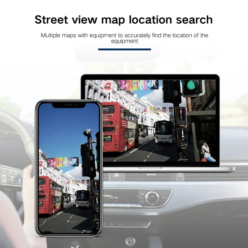 Tracker GPS z silnym magnesem do samochodu