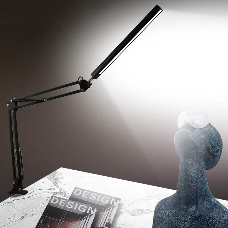 Składana Lampa Stolikowa LED z Długim Ramieniem Ochrony Oczu USB