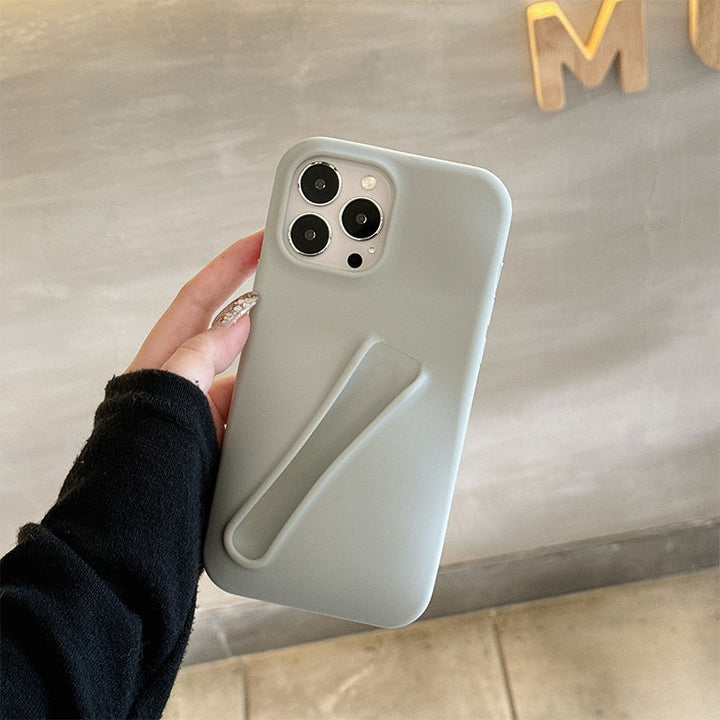 Etui na telefon z holderem na szminkę