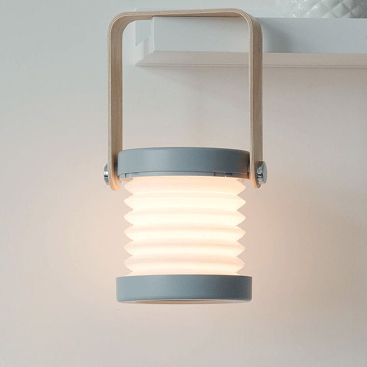 Lampa latarniana nocna lampa kreatywna składana przenośna lampa LED na stół