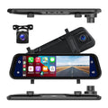 VisionMirror Pro – Lusterko samochodowe Ultra HD z kamerą i bezprzewodowym CarPlay oraz Android Auto
