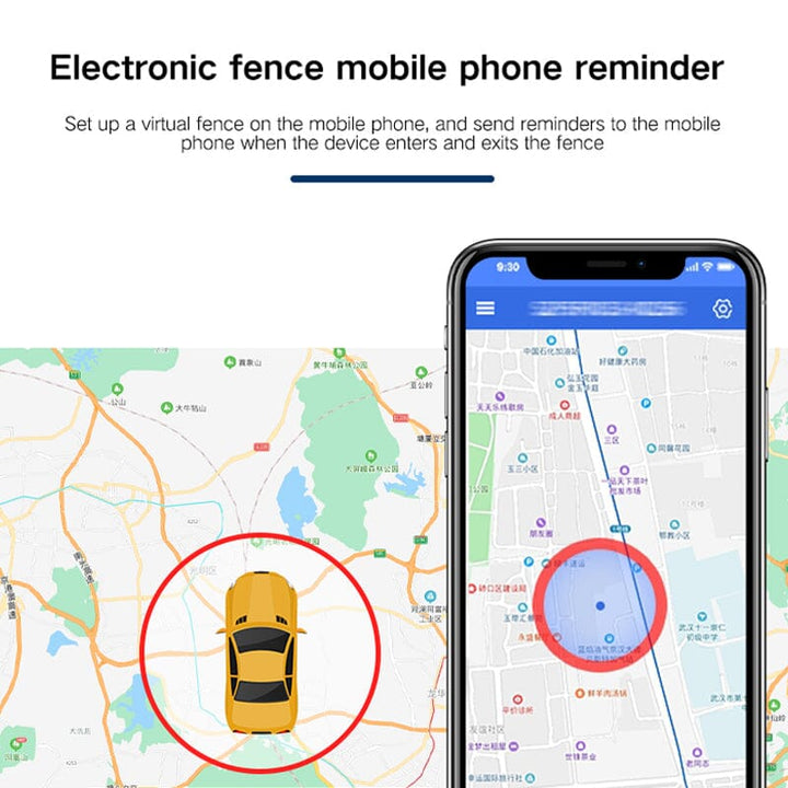 Tracker GPS z silnym magnesem do samochodu