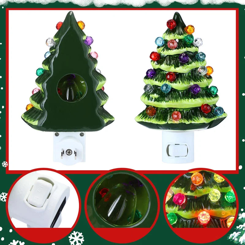 Lampka nocna w kształcie choinki 🎄
