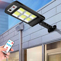 200W Zewnętrzna Lampa LED Solar z Pilotem, Czujnik Ruchu i Zmierzchu