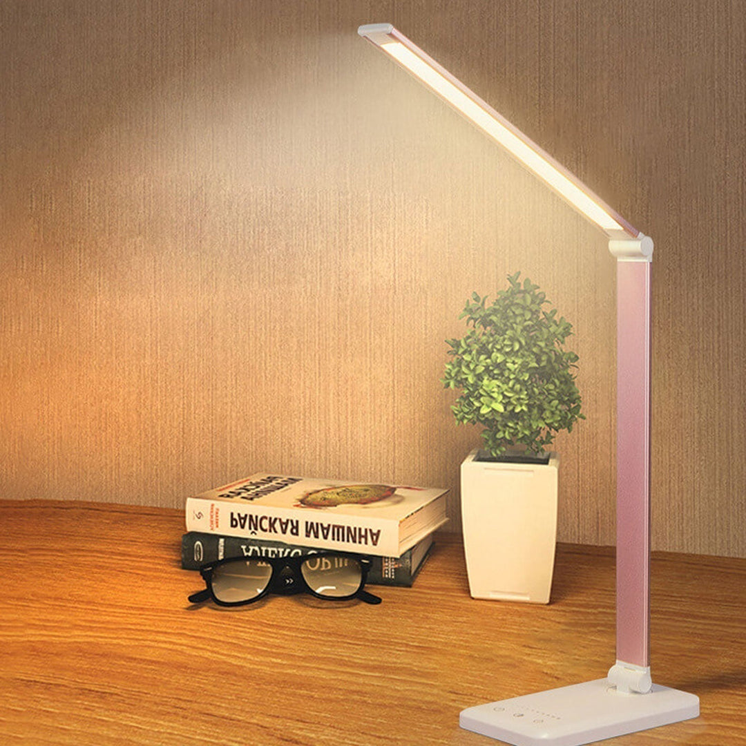 Nordycka Kreatywna Składana Dotykowa Dimmowalna Lampa Biurkowa LED