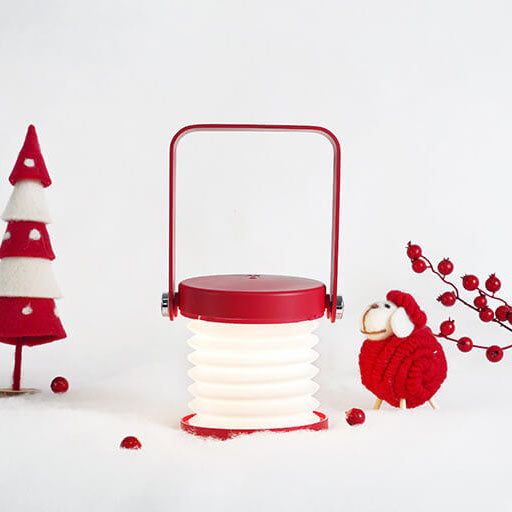 Lampa latarniana nocna lampa kreatywna składana przenośna lampa LED na stół