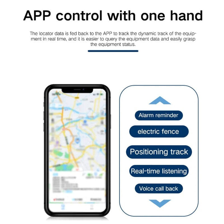 Tracker GPS z silnym magnesem do samochodu