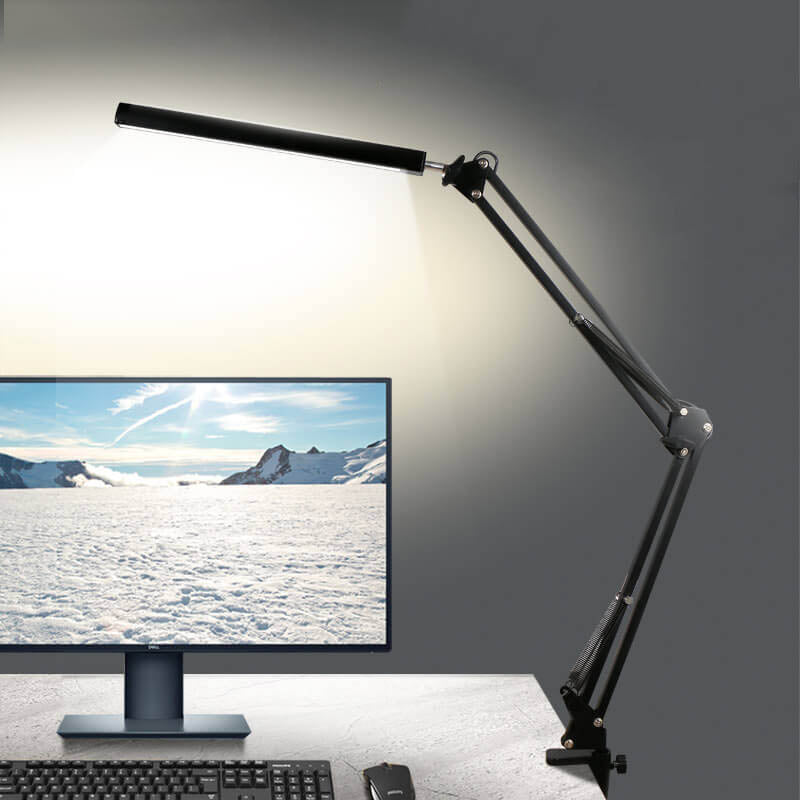 Składana Lampa Stolikowa LED z Długim Ramieniem Ochrony Oczu USB