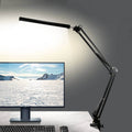 Składana Lampa Stolikowa LED z Długim Ramieniem Ochrony Oczu USB