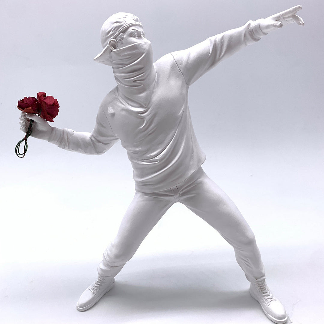 Banksy Kwiatowy Rybak