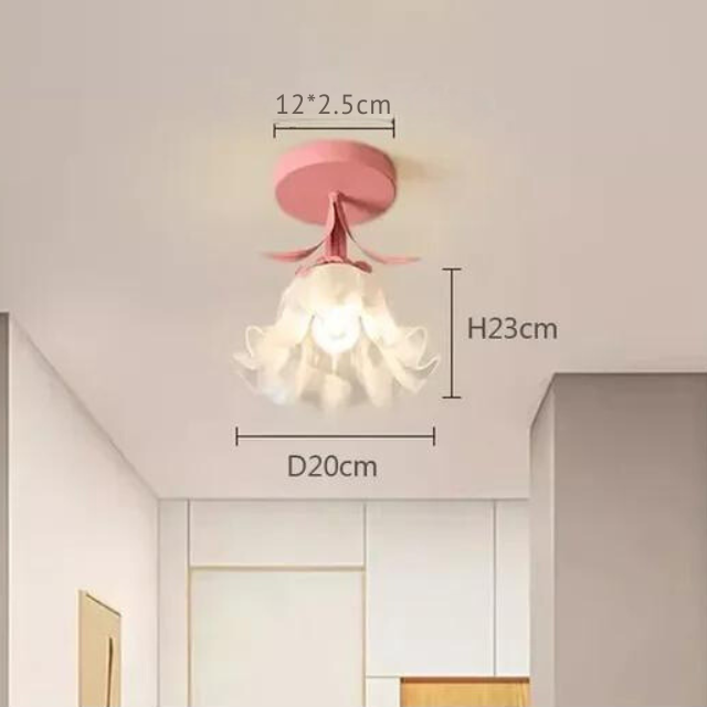 Nowoczesna lampa sufitowa o eleganckim designie