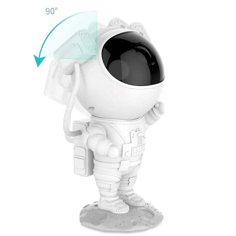 Projektor Galaktyczny Astronauta z Wieloma Trybami - Galaktyczne Światło Nocne z Pilotem