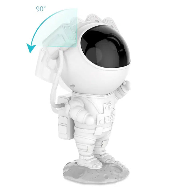 Projektor Galaktyczny Astronauta z Wieloma Trybami - Galaktyczne Światło Nocne z Pilotem