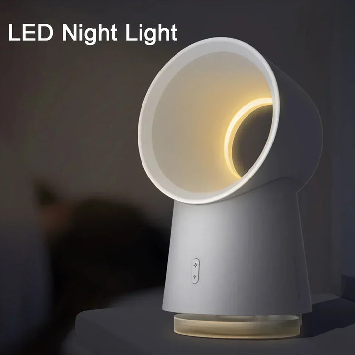 Wentylator nawilżający USB bezłopatkowy z LED-owym światłem nocnym |