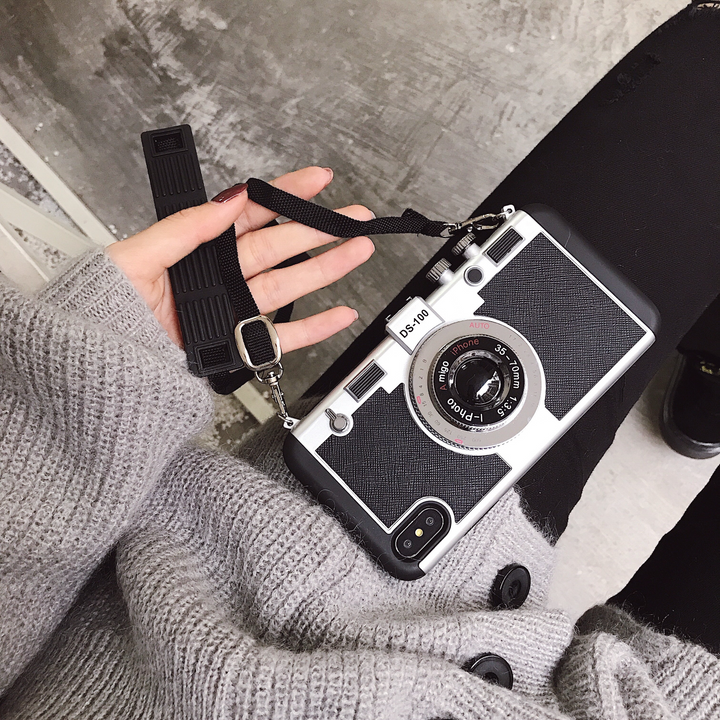 Etui na telefon 3D Retro Camera
