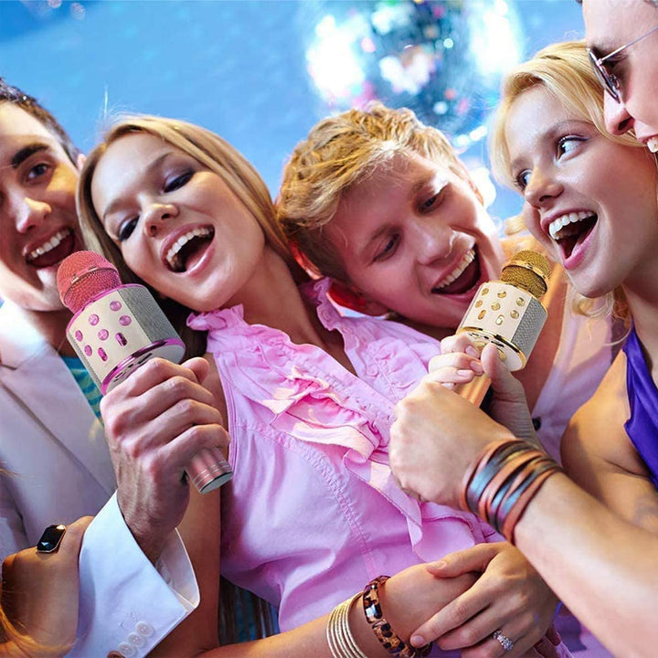 Bezprzewodowy mikrofon karaoke Bluetooth z możliwością ładowania