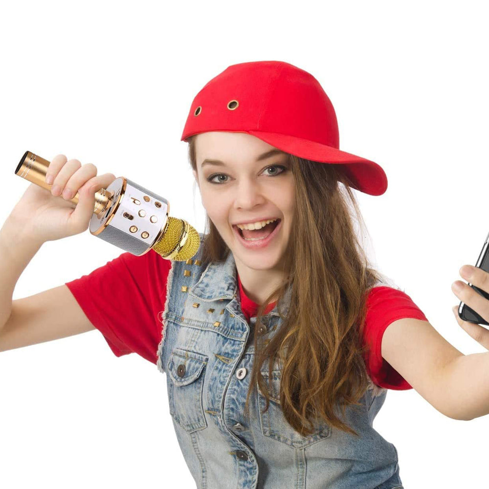 Bezprzewodowy mikrofon karaoke Bluetooth z możliwością ładowania