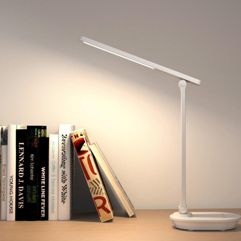Nowoczesna Podwójna Składana Lampa Biurkowa LED Bezprzewodowa z Ładowaniem
