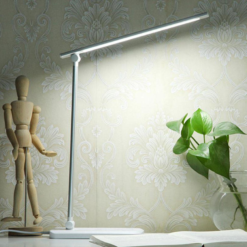 Minimalistyczna Inteligentna Kwadratowa Składana Lampa Biurkowa LED USB