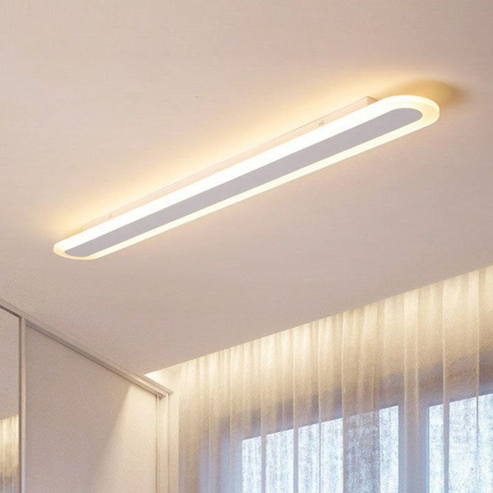 Ultra-płaska minimalistyczna lampa sufitowa
