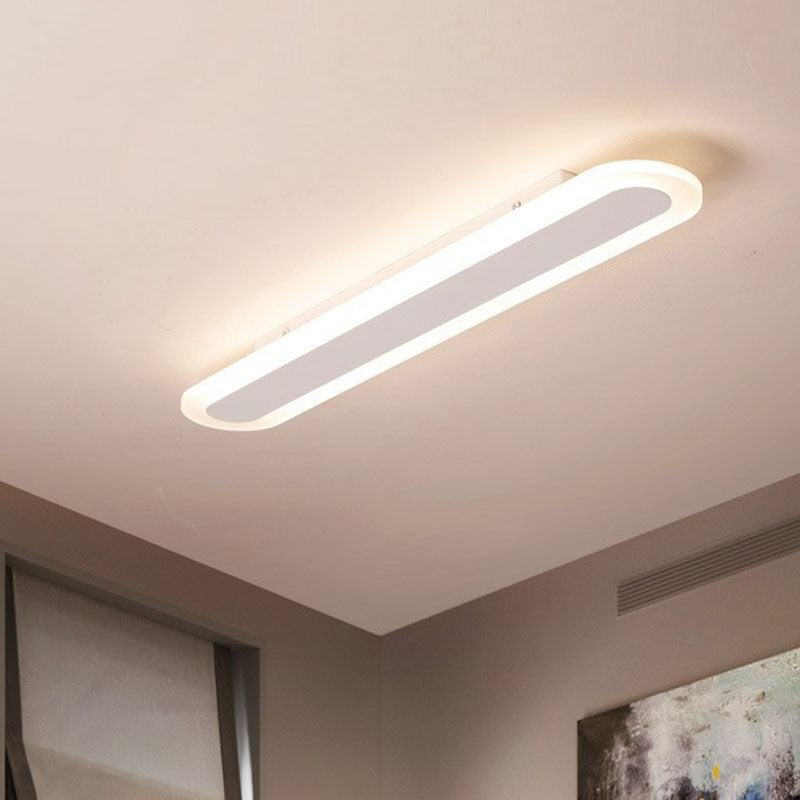 Ultra-płaska minimalistyczna lampa sufitowa