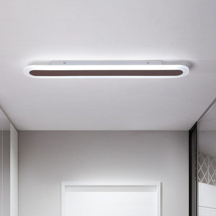 Ultra-płaska minimalistyczna lampa sufitowa