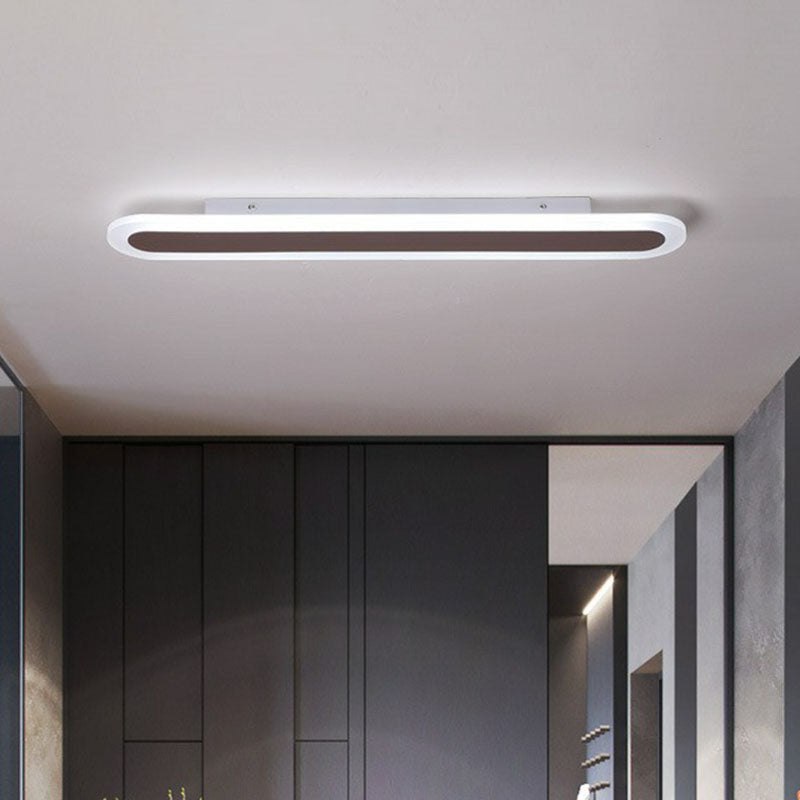 Ultra-płaska minimalistyczna lampa sufitowa