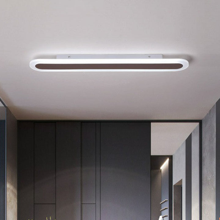 Ultra-płaska minimalistyczna lampa sufitowa