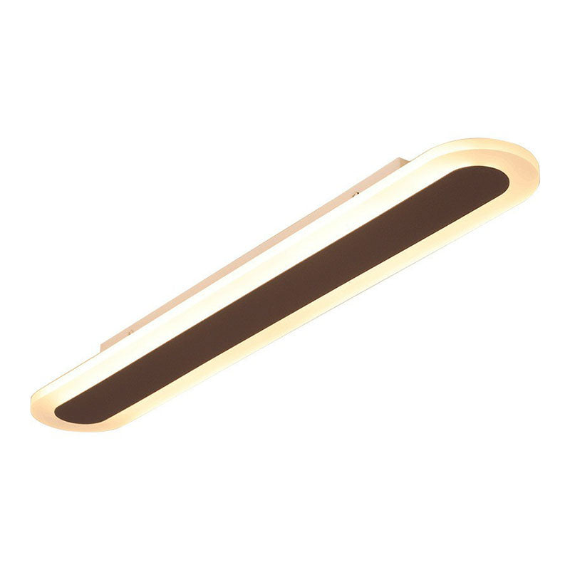 Ultra-płaska minimalistyczna lampa sufitowa