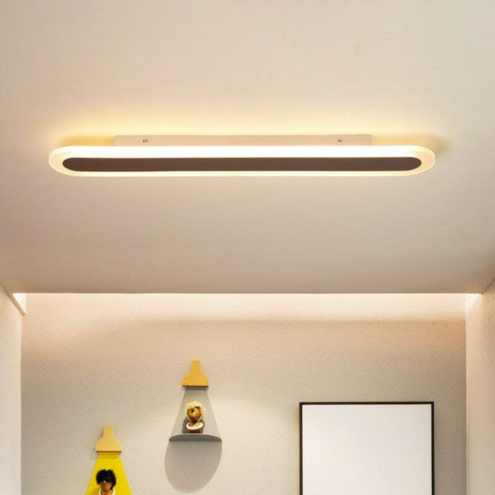 Ultra-płaska minimalistyczna lampa sufitowa
